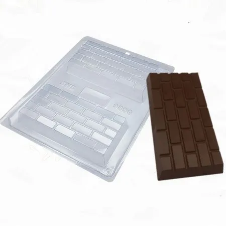 Molde para Chocolate Tablete Ladrillito – Forma Especial 3 Partes con Silicona | BWB 9890