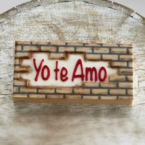 Molde para Chocolate Tablete Yo Te Amo – Forma Especial 3 Partes con Silicona | BWB 10167