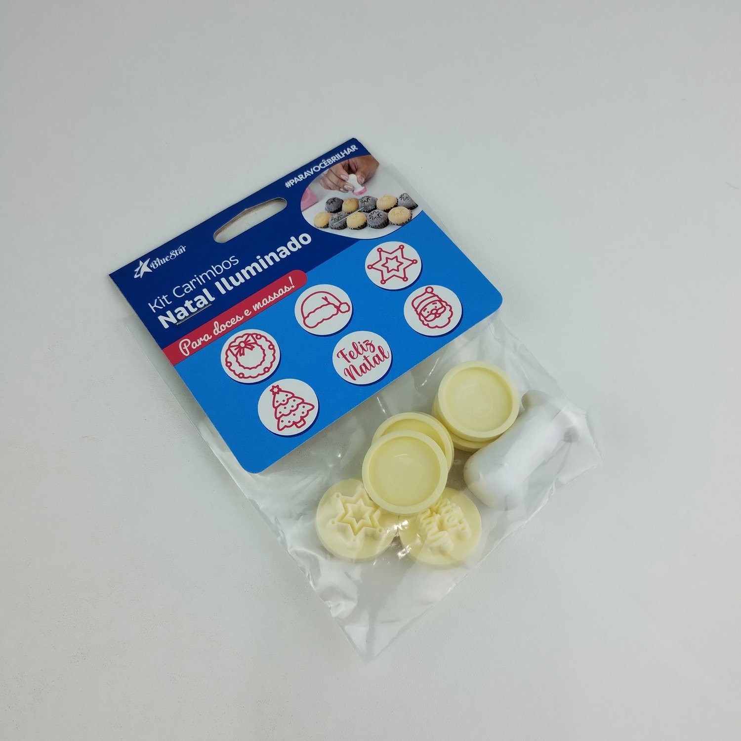 Kit Sellos Navidad Iluminado – 6 Diseños + Cabo | BlueStar - Imagen 3