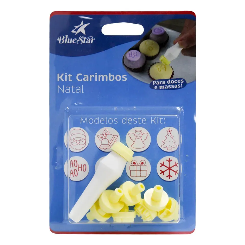 Kit Sellos Navidad – 8 Diseños + Cabo | BlueStar - Imagen 3