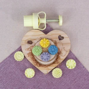 Kit Ejetor Max Flores Pétalas – Base + 4 Moldes de Flores | BlueStar