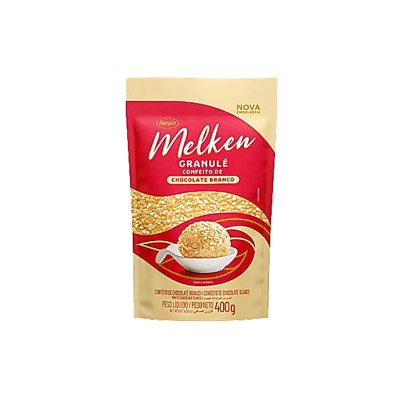 Granulado de Chocolate Blanco Melken 400g | Harald
